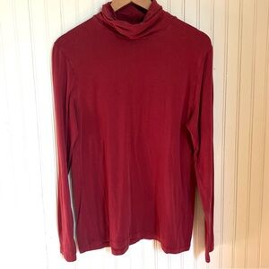 Gudrun Sjödén Women’s Large Red Turtleneck